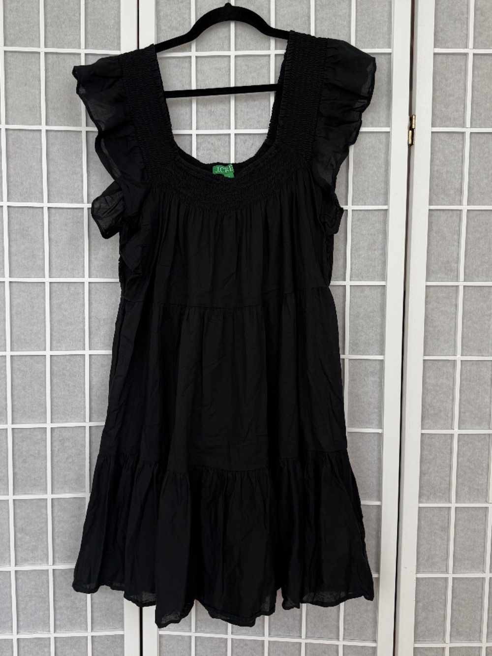 J. Crew Gauze Cover Up Baby Doll Sheer Dress Size Large